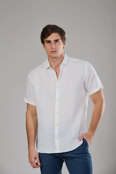 Camisa Puro Linho Flandres Mc