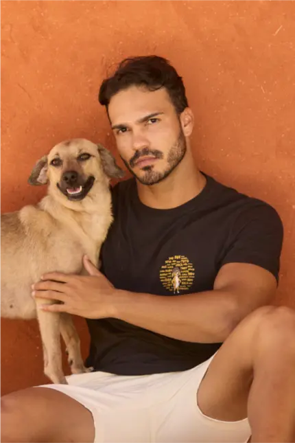 T-Shirt Dog Caramelo